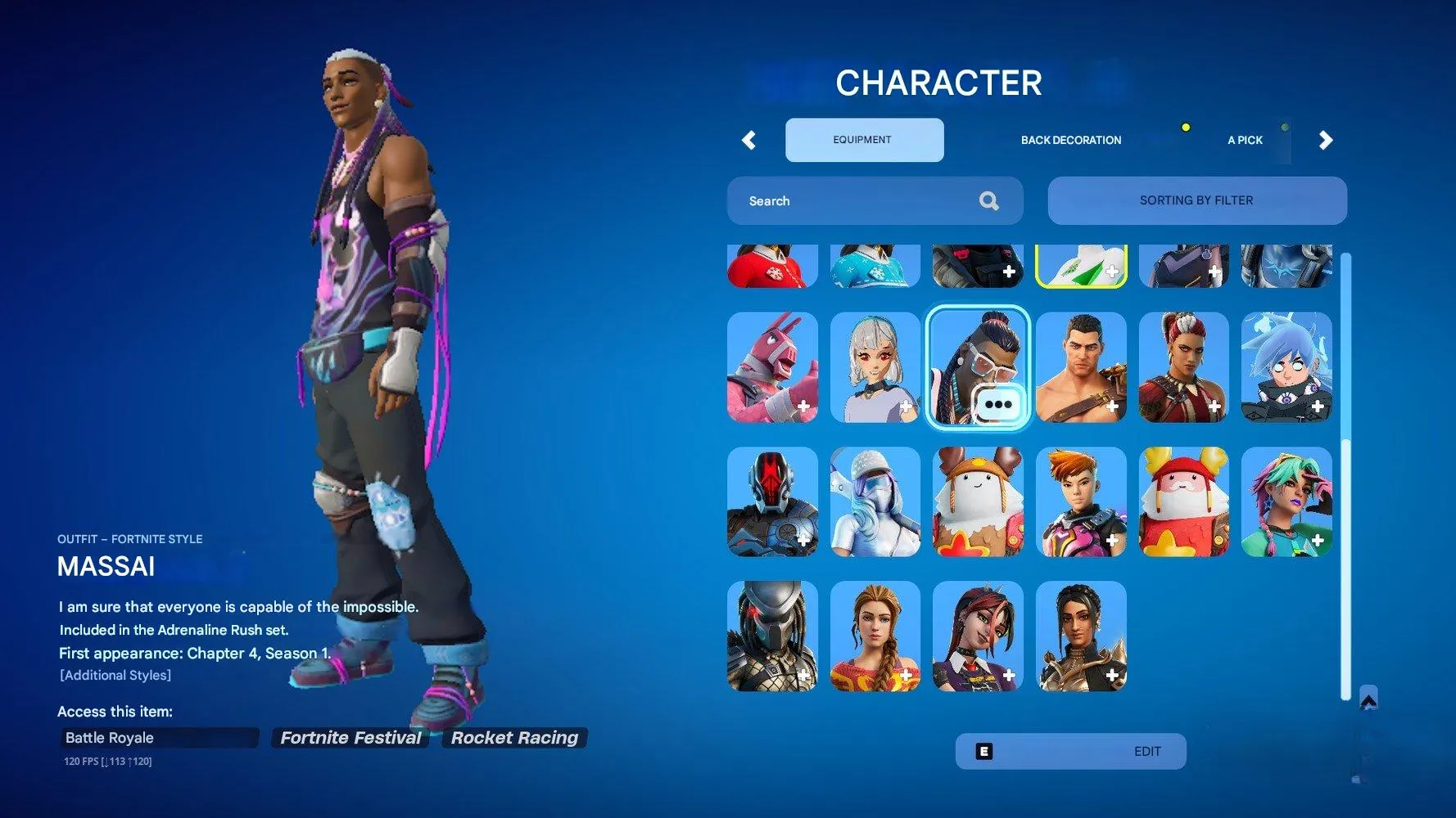 F1046 Custom Skin Account With Leviathan & Counterattack + Travis Scott's Hang Glider